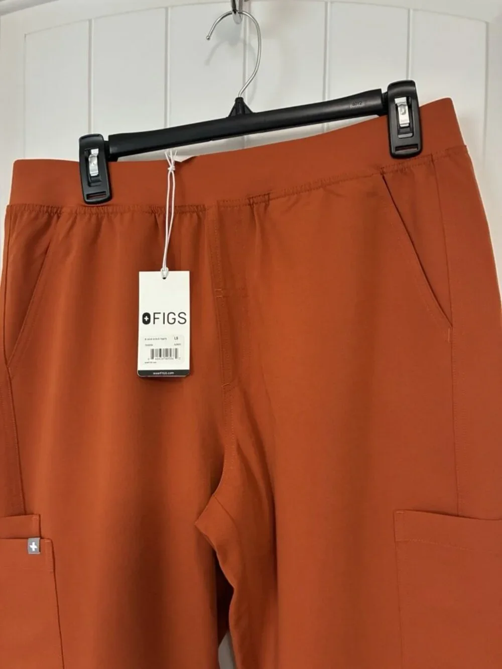 Figs Axim Cargo Scrub Pants In Rust Size LS 34” x 28”
